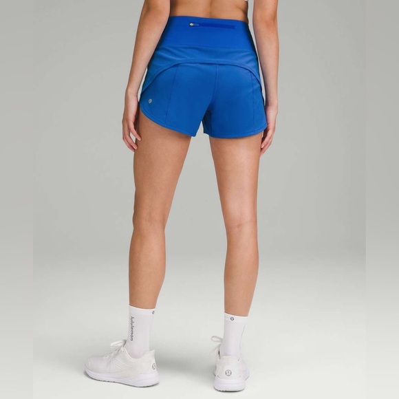 C - Lululemon Speed Up High-Rise Lined Short 4"
Blazer Blue Tone - Picture 1 of 6
